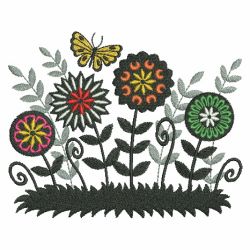 Fantasy Garden 10(Lg) machine embroidery designs