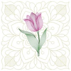 Trapunto Blooming Beauty 2 05(Sm) machine embroidery designs