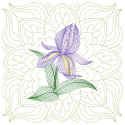 Trapunto Blooming Beauty 2 07(Sm) machine embroidery designs