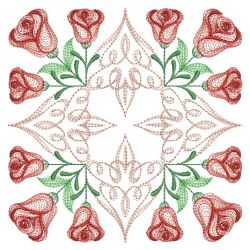 Filigree Roses Quilt 4 07(Lg) machine embroidery designs