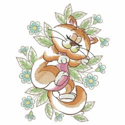 Watercolor Baby Animals 10(Sm) machine embroidery designs