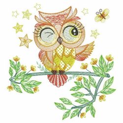 Spring Owls(Md) machine embroidery designs