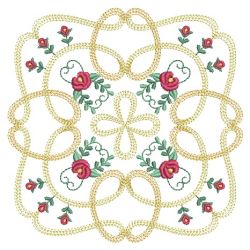 Filigree Roses Quilt 5 07(Lg) machine embroidery designs