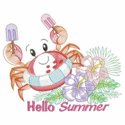 Summer Critters 2(Lg) machine embroidery designs