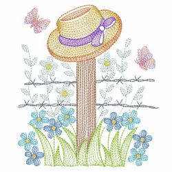 Garden Scene 04(Lg) machine embroidery designs