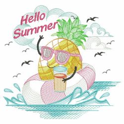 Hello Summer 04(Sm) machine embroidery designs