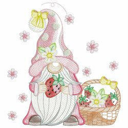 Fruity Gnome(Sm) machine embroidery designs