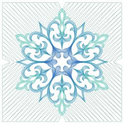 Trapunto Snowflakes 2(Md) machine embroidery designs