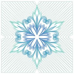 Trapunto Snowflakes 2 02(Lg) machine embroidery designs