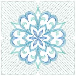 Trapunto Snowflakes 2 03(Sm) machine embroidery designs