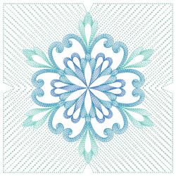 Trapunto Snowflakes 2 04(Lg) machine embroidery designs