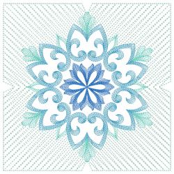 Trapunto Snowflakes 2 06(Sm) machine embroidery designs
