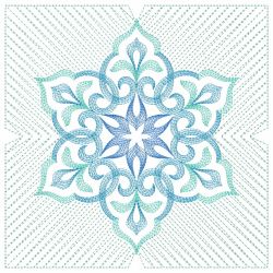 Trapunto Snowflakes 2 07(Lg) machine embroidery designs
