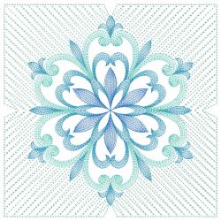 Trapunto Snowflakes 2 12(Lg) machine embroidery designs