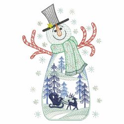 Snowman Scene 10(Sm) machine embroidery designs