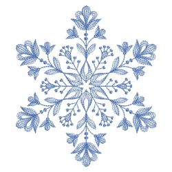 Folk Art Snowflakes 05(Sm) machine embroidery designs