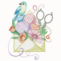 Spring Stitches 02(Md) machine embroidery designs