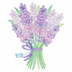 Rippled Flower Bouquets 01(Lg) machine embroidery designs
