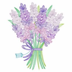 Rippled Flower Bouquets 01(Sm) machine embroidery designs