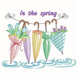 Spring Has Sprung 5 08(Md) machine embroidery designs