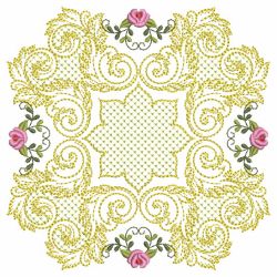 Baroque Roses Quilt 04(Lg) machine embroidery designs