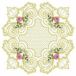 Baroque Roses Quilt 09(Md) machine embroidery designs