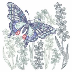 Sketched Flowers 4 03(Md) machine embroidery designs