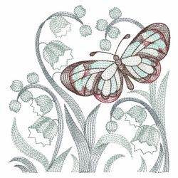 Sketched Flowers 4 04(Sm) machine embroidery designs