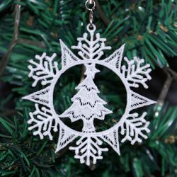 FSL Snowflake Ornaments 06