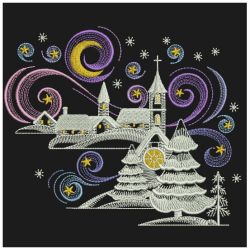 Winter Wonderland Silhouettes 5 08(Sm) machine embroidery designs