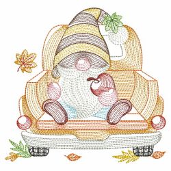 Fall Gnome 3(Lg) machine embroidery designs