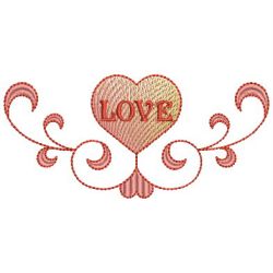 Sweetheart Border 04(Sm) machine embroidery designs