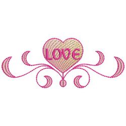 Sweetheart Border 05(Sm) machine embroidery designs