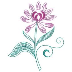 Heirloom Flowers 2 06(Md) machine embroidery designs