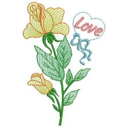 Flower Garden 04(Lg) machine embroidery designs