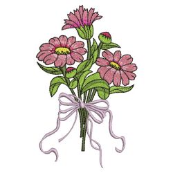 Floral Bouquets machine embroidery designs