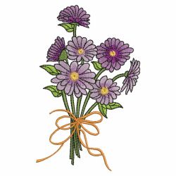 Floral Bouquets 04 machine embroidery designs