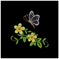 Floral Butterflies 3 02 machine embroidery designs