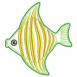 Fish Cuties 04(Md) machine embroidery designs
