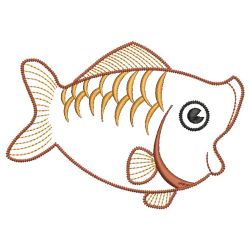 Fish Cuties 07(Md) machine embroidery designs