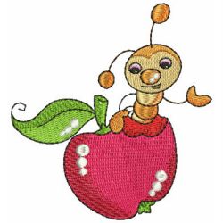 Bugs with Fruits 04