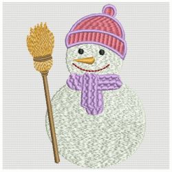 Adorable Snowmen 2 06 machine embroidery designs