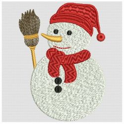 Adorable Snowmen 2 10 machine embroidery designs