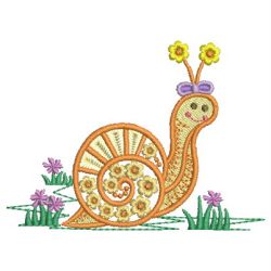 Cute Snails machine embroidery designs