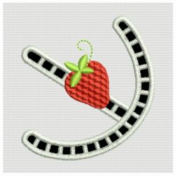 Cutwork Strawberry Monograms 25