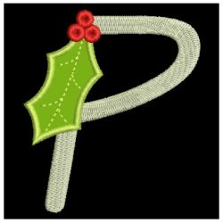 Applique Christmas Alphabet 16