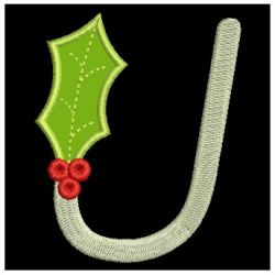 Applique Christmas Alphabet 21