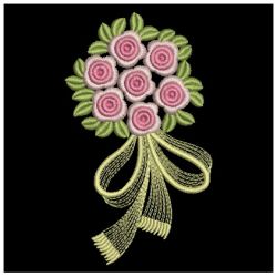 Heirloom Rose Bouquets 10 machine embroidery designs