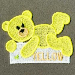 FSL Colorful Bears 03 machine embroidery designs