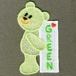 FSL Colorful Bears 04 machine embroidery designs